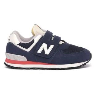 Buty do chodzenia dla dzieci New Balance PV574VPN - Buty dla dziewczynek - miniaturka - grafika 1