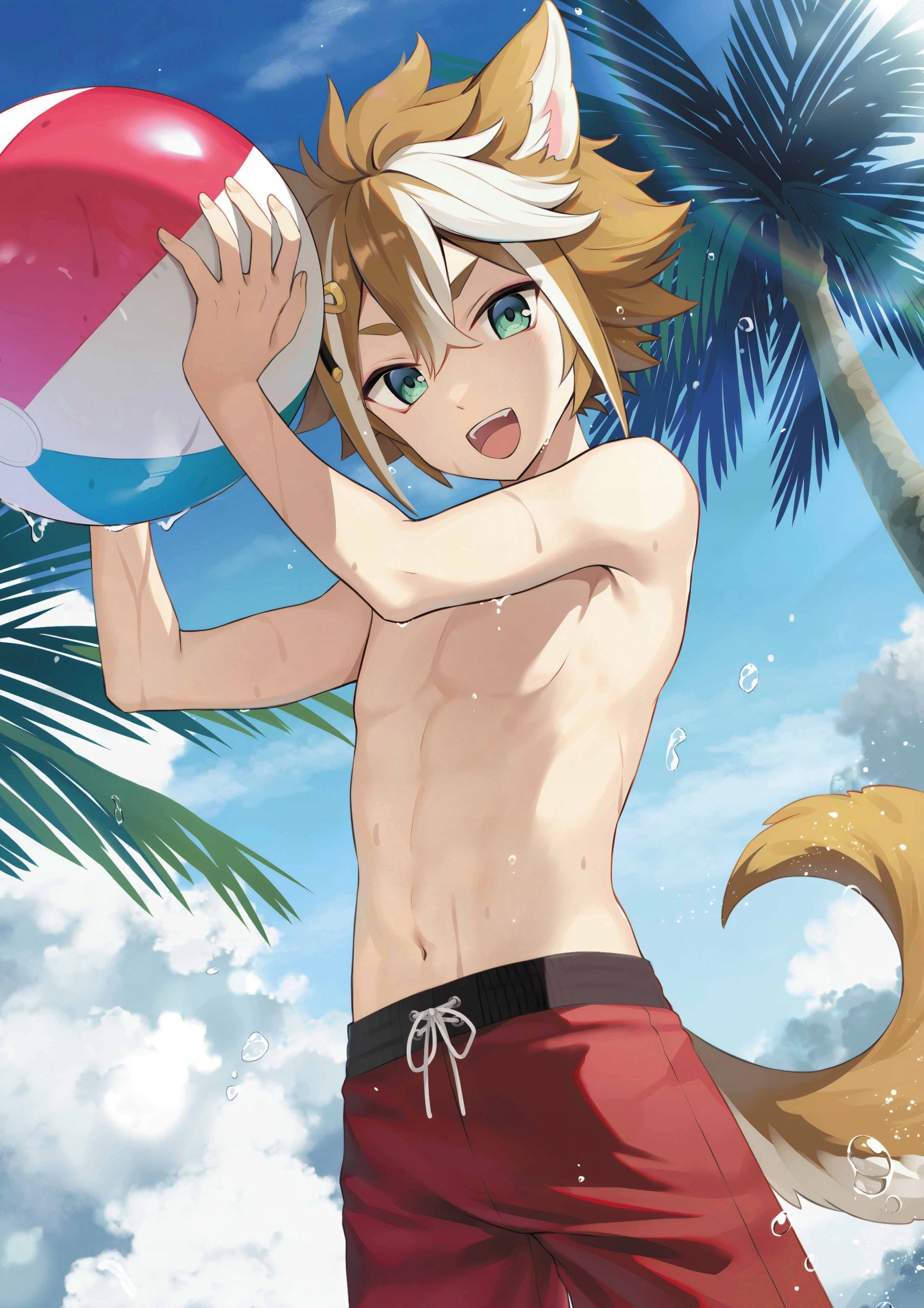 Plakat A3 Genshin Impact Anime Gra Gorou