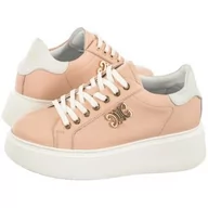 Półbuty damskie - Sneakersy Różowe B8937_-420-000-000-F69 (CI745-a) Carinii - miniaturka - grafika 1