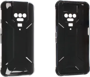 caseroxx ochronny pokrowiec TPU kompatybilny z Cubot KingKong 8, gumowe etui na telefon komórkowy czarny - Etui i futerały do telefonów - miniaturka - grafika 1