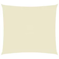 Parasole ogrodowe - vidaXL Lumarko Żagiel ogrodowy, tkanina Oxford, prostokątny, 2x3,5 m, kremowy! 135201 - miniaturka - grafika 1