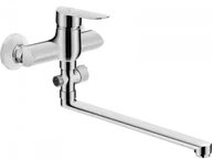 Baterie wannowe i prysznicowe - LAVEO BLP 01FD APPIA Bateria wannowa ścienna z ruchomą wylewką bez zestawu natryskowegoJednouchwytowaSpos?b monta?u: ?ciennyG?owica: 35 mmWyko?czenie: chrom - miniaturka - grafika 1