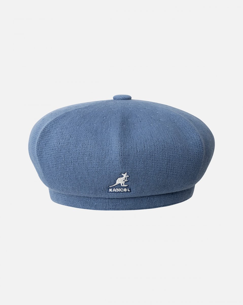 czapka kangol k314st bamboo jax beret db433 denim niebieski