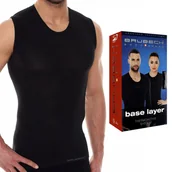 Koszulki męskie - Koszulka termoaktywna UNISEX TANK TOP bezrękawnik BRUBECK SL10100 - M - miniaturka - grafika 1