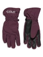 Rękawiczki dla dzieci - COLD Rękawiczki softshellowe w kolorze fioletowym - miniaturka - grafika 1