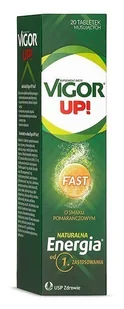US Pharmacia Vigor UP Fast 20 szt. - Witaminy i minerały - miniaturka - grafika 1