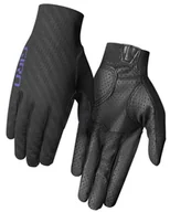 Rękawiczki rowerowe - Giro, Rękawiczki kolarskie damskie, RIV'ETTE CS black electric purple, czarny, rozmiar L - miniaturka - grafika 1
