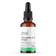 Witaminy i minerały - Ostrovit OstroVit Witamina A+E w kroplach 30ml 5903933905099 - miniaturka - grafika 1