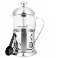 Akcesoria i części AGD - KingHoff ZAPARZACZ DO HERBATY FRENCH PRESS 350ML KINGHOFF KH-4830 KH-4830 - miniaturka - grafika 1