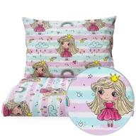 Pościel dla dzieci - POŚCIEL 140x200 DZIECIĘCA 2EL + POSZEWKA 70X80 DO ŁÓŻKA MŁODZIEŻOWA Kerstin - miniaturka - grafika 1