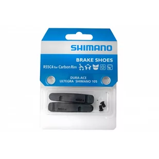 Shimano Obręcz okładziny hamulcowe r55 °C4 Carbon 8L298070 - Hamulce rowerowe - miniaturka - grafika 1