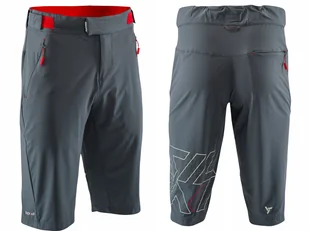 Spodenki rowerowe sportowe Silvini Talfer ch/red S - Spodenki rowerowe - miniaturka - grafika 1