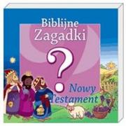 Kolorowanki, wyklejanki - Fides praca zbiorowa Biblijne zagadki. Nowy Testament. Część 1 - miniaturka - grafika 1