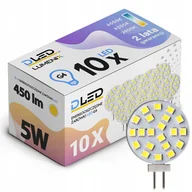 Żarówki LED - 10x Żarówka Led G4 12V DC 5W 450lm talerzyk Nw - miniaturka - grafika 1