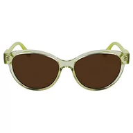 Okulary przeciwsłoneczne - KARL LAGERFELD KL6099S Okulary, Żółty, 54/15/140 dla kobiet, Żółty, 54/15/140 - miniaturka - grafika 1