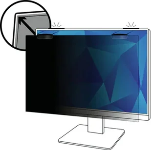 3M Filtr Prywatyzujący do monitów bezramkowych 24 cal, 16:10, PF240W1EM - Filtry prywatyzujące - miniaturka - grafika 1