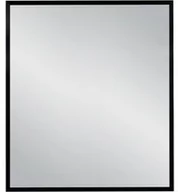 Lustra - Lustro łazienkowe w czarnej ramie aluminiowej 70x80cm - miniaturka - grafika 1