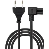 Kable komputerowe i do monitorów - Kabel zasilający EU 2 pin (CEE 7/16) - IEC 320 C7 SAVIO CL-186 5 m - miniaturka - grafika 1
