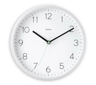 Hama Menorca 25cm Biały - Zegary - miniaturka - grafika 1
