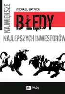 Ekonomia - Największe Błędy Najlepszych Inwestorów Michael Batnick - miniaturka - grafika 1