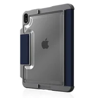 Etui do tabletów - STM Dux Plus - Etui pancerne iPad 10.9" (2022) MIL-STD-810G z funkcją ładowania Apple Pencil (Midnight Blue) - miniaturka - grafika 1