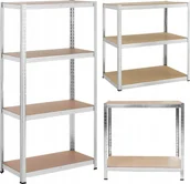 Szafy i regały magazynowe - Funfit Regał magazynowy 180x90x40 cm - miniaturka - grafika 1