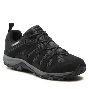 Trekkingi Merrell Alverstone 2 J036907 Black/Granite - Buty trekkingowe męskie - miniaturka - grafika 1