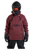 Odzież motocyklowa - Kurtka Zimowa Jethwear Flight Anorak 40g (2025) BordowyXXL - miniaturka - grafika 1