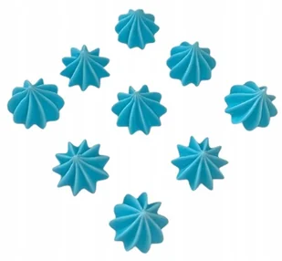 POSYPKA NA TORT CUKROWA bezy beziki DEKORACJE URODZINY ozdoby na tort KOLOR - Dodatki do ciast w proszku - miniaturka - grafika 1