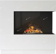 Kominki elektryczne - Kominek Dimplex Zen white / biały - z obudową - miniaturka - grafika 1