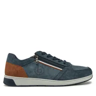Sneakersy męskie - Sneakersy Bugatti 333-30713-5000 Granatowy - miniaturka - grafika 1