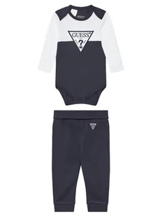 Guess Komplet body i spodnie H5YW08 J1314 Granatowy Regular Fit - Komplety dla niemowląt - miniaturka - grafika 1