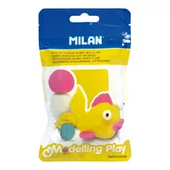 Pozostałe akcesoria dla plastyków - Milan Modelina Air-Dry 100g żółta 9154120 - miniaturka - grafika 1