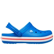 Klapki i japonki damskie - Klapki Crocs Toddler Crocband Clog 207005-4KZ - niebieskie - miniaturka - grafika 1