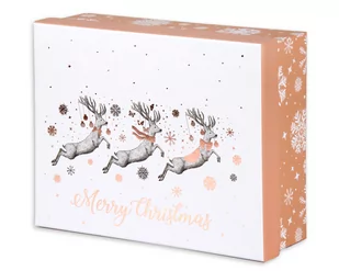 Pudełko Renifery L - Opakowania i torebki na prezenty - miniaturka - grafika 1