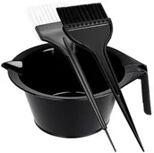 Pozostałe akcesoria fryzjerskie - Activ - zestaw do farbowania włosów pędzelek szeroki, pędzelek ze szpikulcem i miseczka do farb - miniaturka - grafika 1