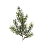 Ozdoby bożonarodzeniowe - Gałązka świerkowa zielona ozdoba na święta 36cm - miniaturka - grafika 1