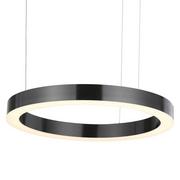 Lampy sufitowe - Step into design Circle lampa wisząca czarna ST-8848-60 black - Step Into Design ST-8848-60 black - miniaturka - grafika 1