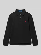 Koszulki dla chłopców - Koszulka polo z wyhaftowanym logo - miniaturka - grafika 1