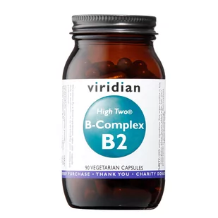 Viridian B-Complex B2 High Two® 90 kapsułek - Odchudzanie i oczyszczanie - miniaturka - grafika 1