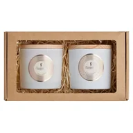 Świece - Zestaw Flagolie Świąteczny Nastrój, świeca sojowa, gingerbread, 170 g + świeca sojowa, czekolada, 170 g - miniaturka - grafika 1