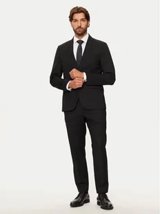 Selected Homme Marynarka 16092418 Czarny Slim Fit - Garnitury - miniaturka - grafika 1