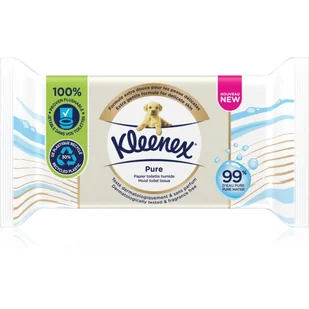 Kleenex Pure nawilżany papier toaletowy 38 szt. - Chusteczki nawilżane - miniaturka - grafika 1