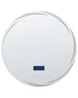 Lustra - Lustro ścienne LED z głośnikiem Bluetooth  60 cm srebrne TANAY - miniaturka - grafika 1