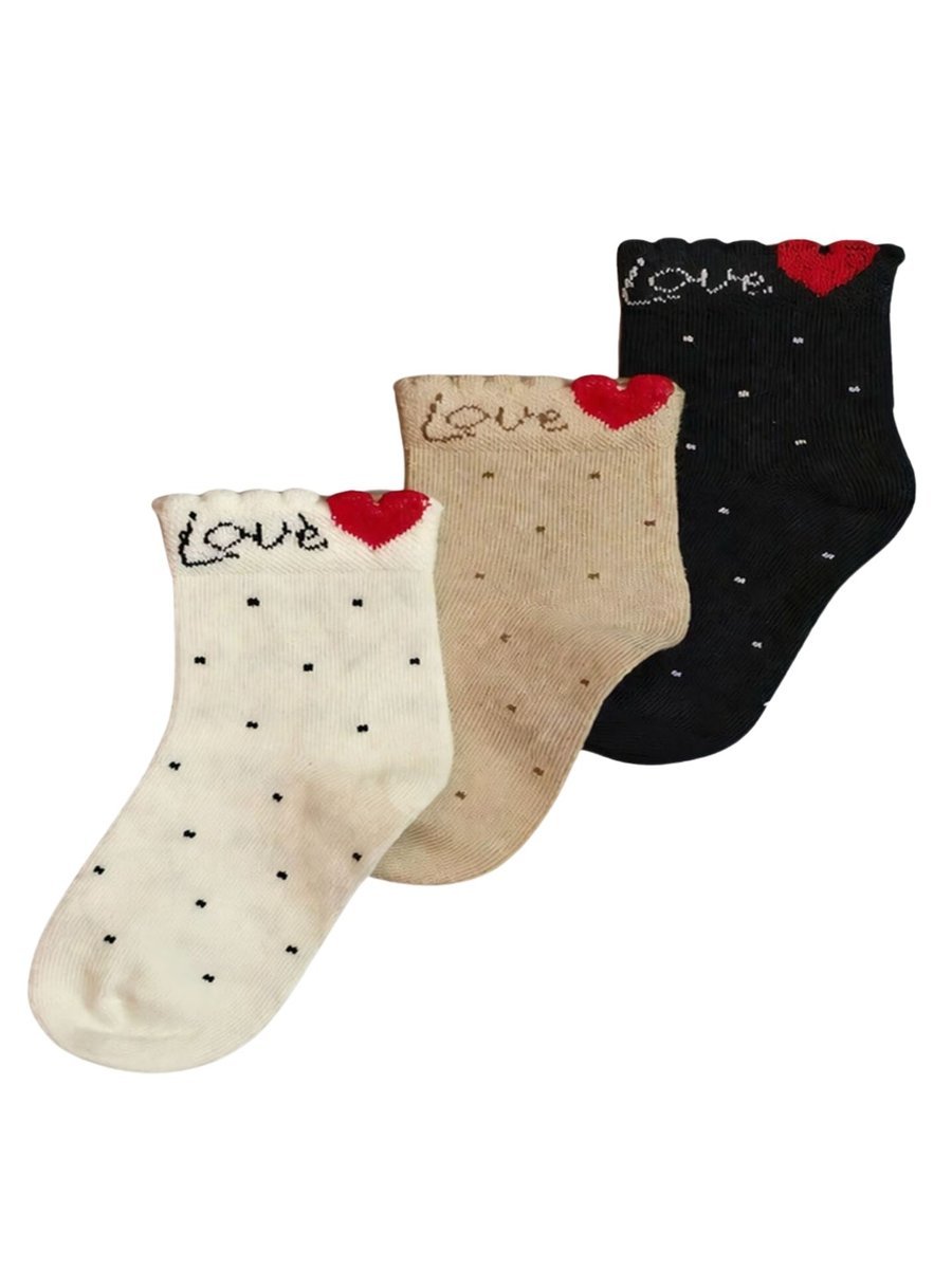 Skarpetki dziewczęce skarpety dziecięce bawełniane długie 3PAK 35-38 MYWAY