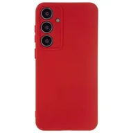 Etui i futerały do telefonów - Etui TECTO SHIELD Silicon Soft do Samsung Galaxy S24+ Czerwony - miniaturka - grafika 1