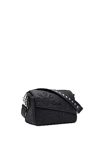 Desigual Women's BOLS_Dejavu Phuket Mini, Black, czarny - Torebki damskie - miniaturka - grafika 1
