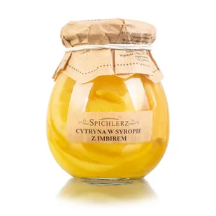 Cytryna W Syropie Z Imbirem ~ 260 G~ - Desery dla dzieci - miniaturka - grafika 1