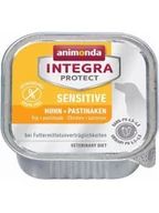 Mokra karma dla psów - Animonda Integra Protect Sensitive smak kurczak z pasternakiem tacka 150g - miniaturka - grafika 1