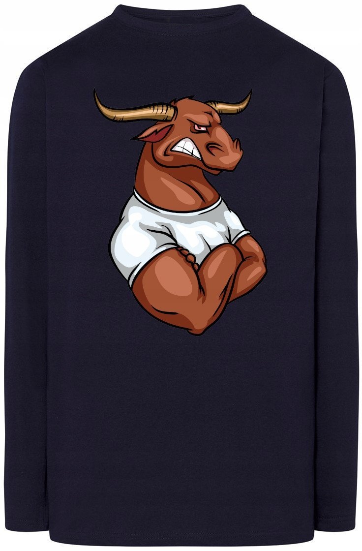 Byk Męska Modna Bluza Longsleeve Rozm.4XL